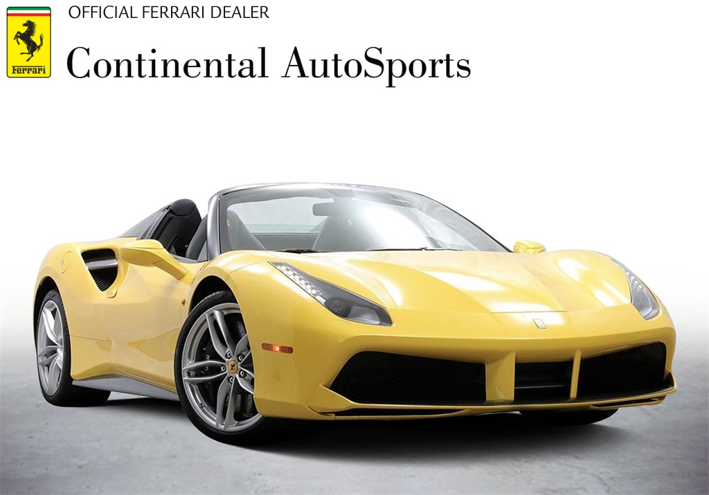 Certified Pre Owned 2017 Ferrari 488 Spider Base With Navigation