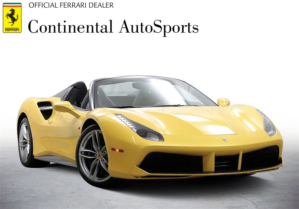 Certified Pre Owned 2018 Ferrari 488 Spider Base With Navigation