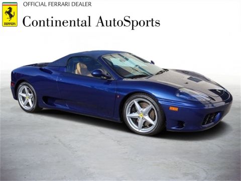 Certified Pre Owned 360 Modena Spider For Sale Near Chicago